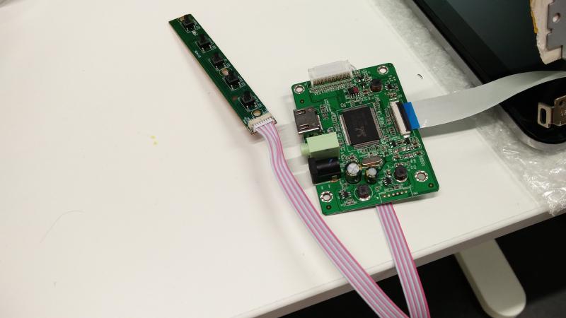 LCD controller board