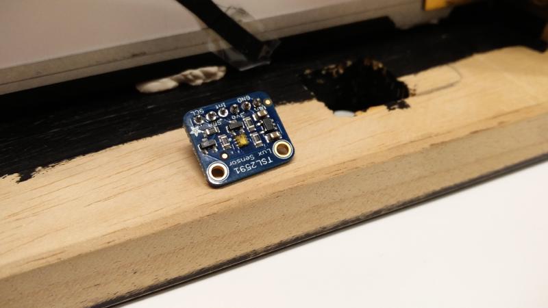Small break-out board for a light sensor