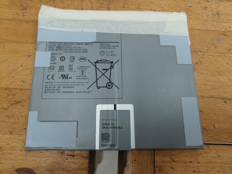 Battery without PCB